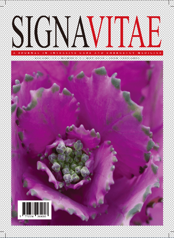SIGNAVITAE Volume 14 Issue 1 cover